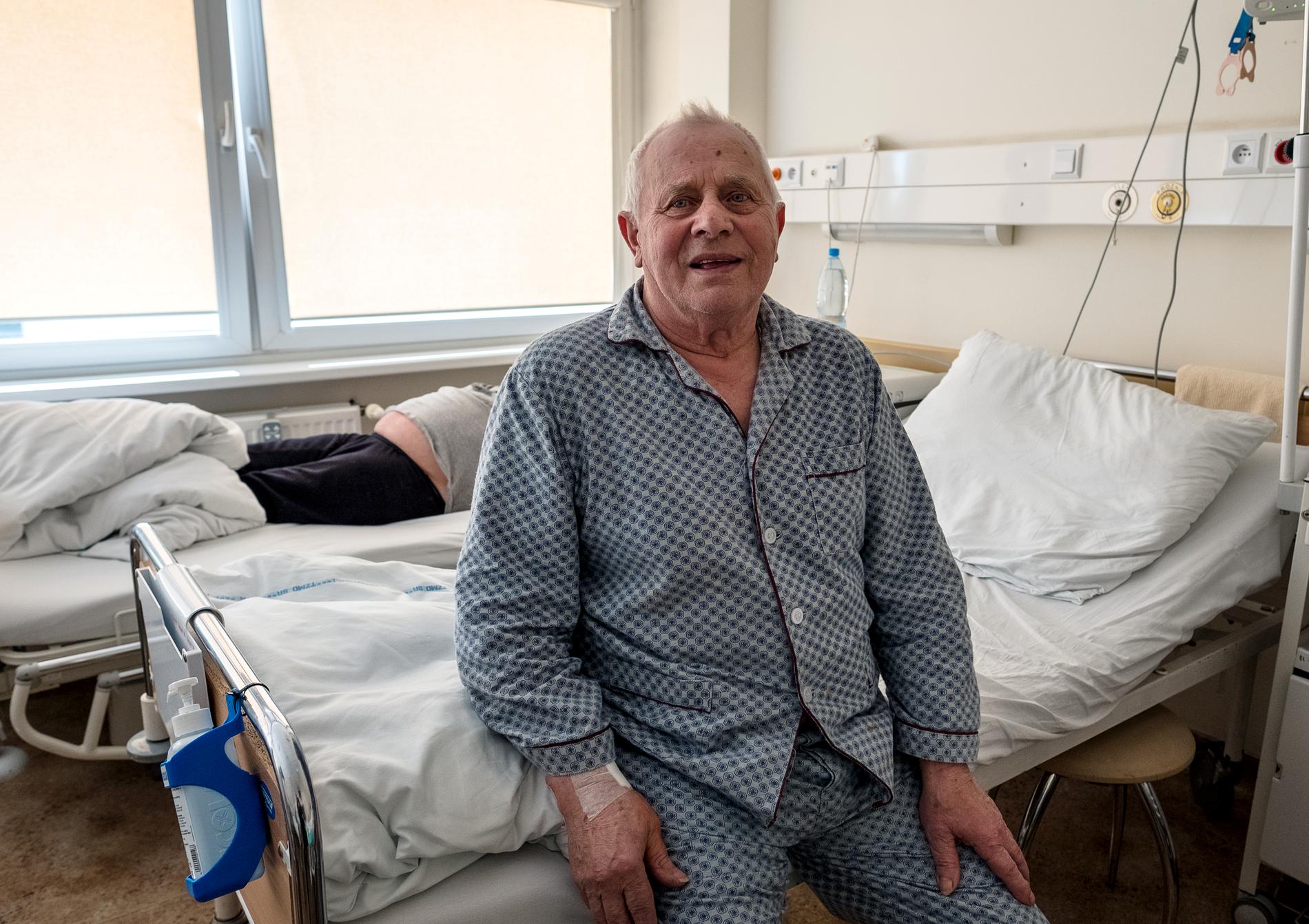 – Vården kommer att bli mycket bättre, tror patienten Meczystaw Kardas.