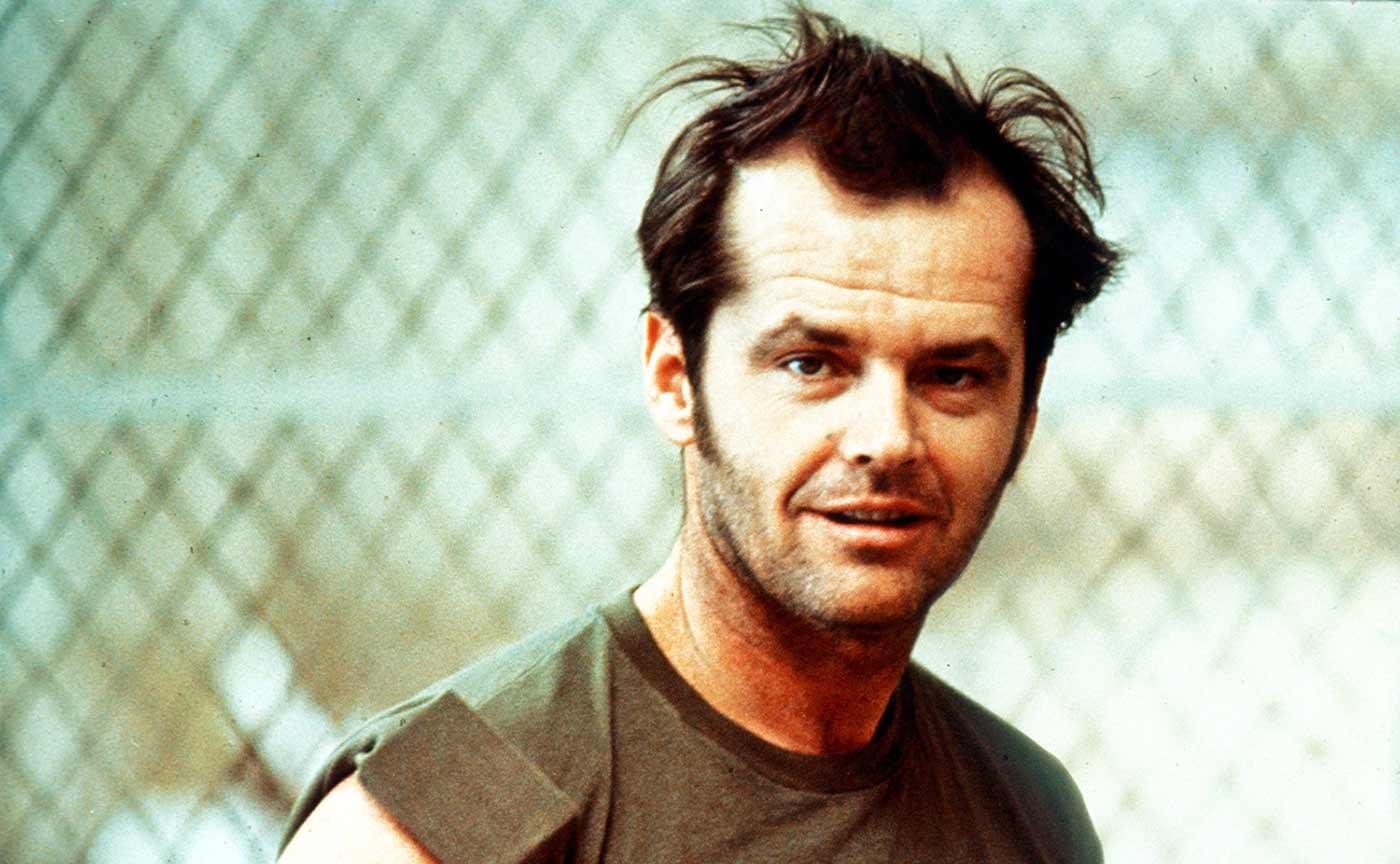 Jack Nicholson vann en Oscar för sin prestation i ”Gökboet”.