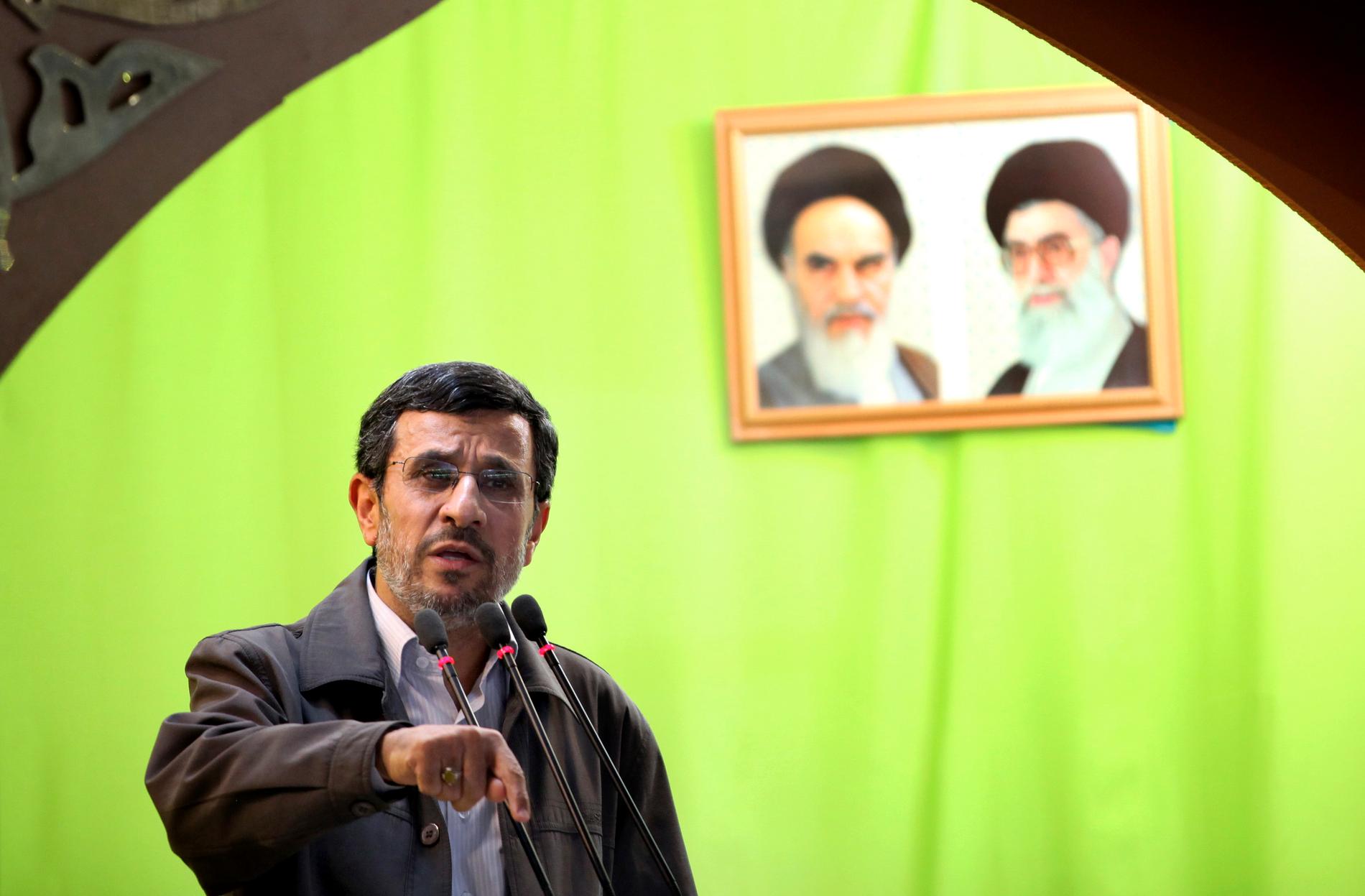 Irans ex-president Mahmoud Ahmadinejad.