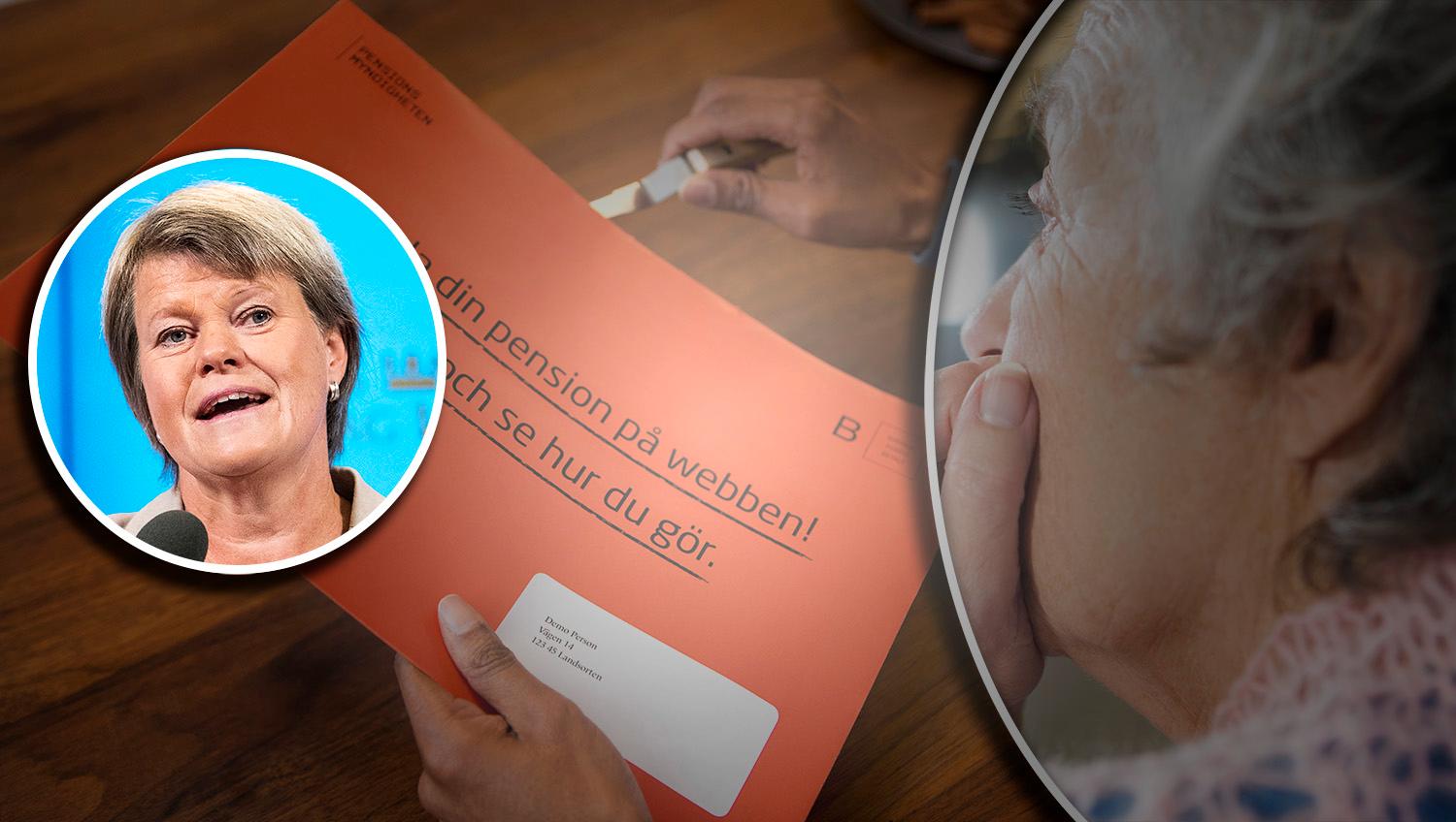 Många kvinnor oroar sig när det orangea kuvertet dimper ner i lådan. Nu behöver Sverige göra om pensionssystemet, skriver debattören.