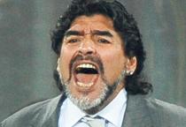Diego Maradona är redo för ett klassikermöte mot Tyskland.