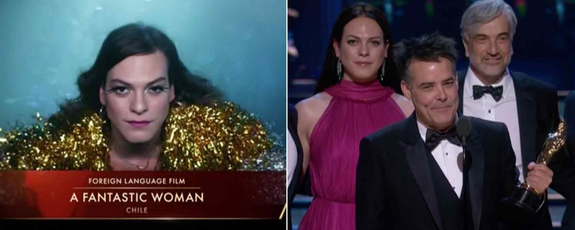 Chilenska ”A fantastic woman” vann en Oscar för ”Bästa utländska film” – Ruben Östlunds ”The Square” blev utan statyett.