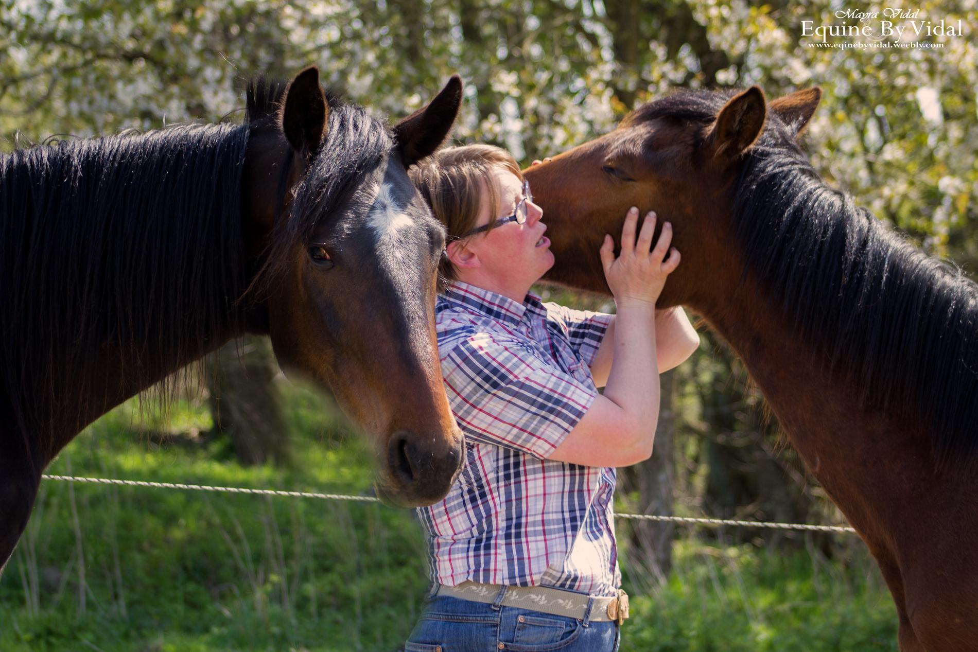 Annette Johansson har öppnat ålderdomshem för hästar. 