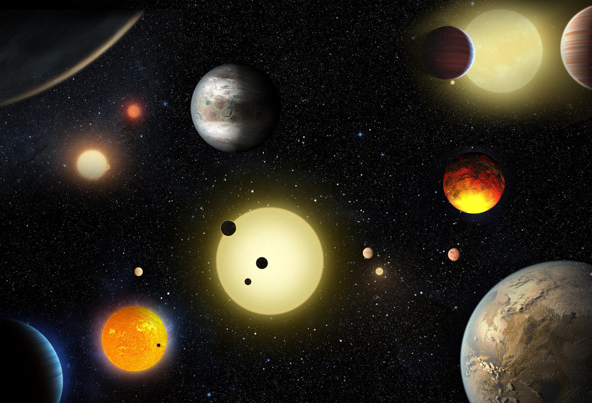 Keplerteleskopets främsta uppgift är att jaga jordliknande planeter.