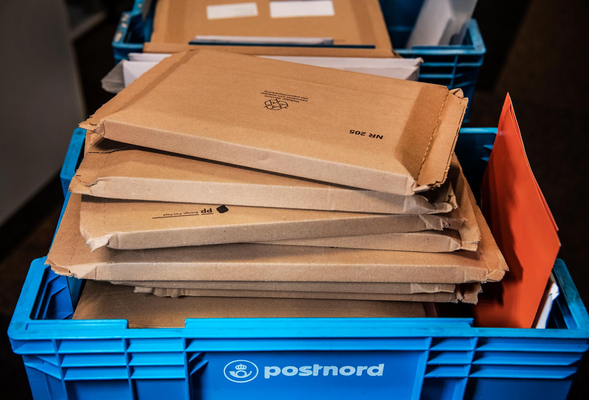 Postnord hanterade nästan 1 miljon paket under helgen.