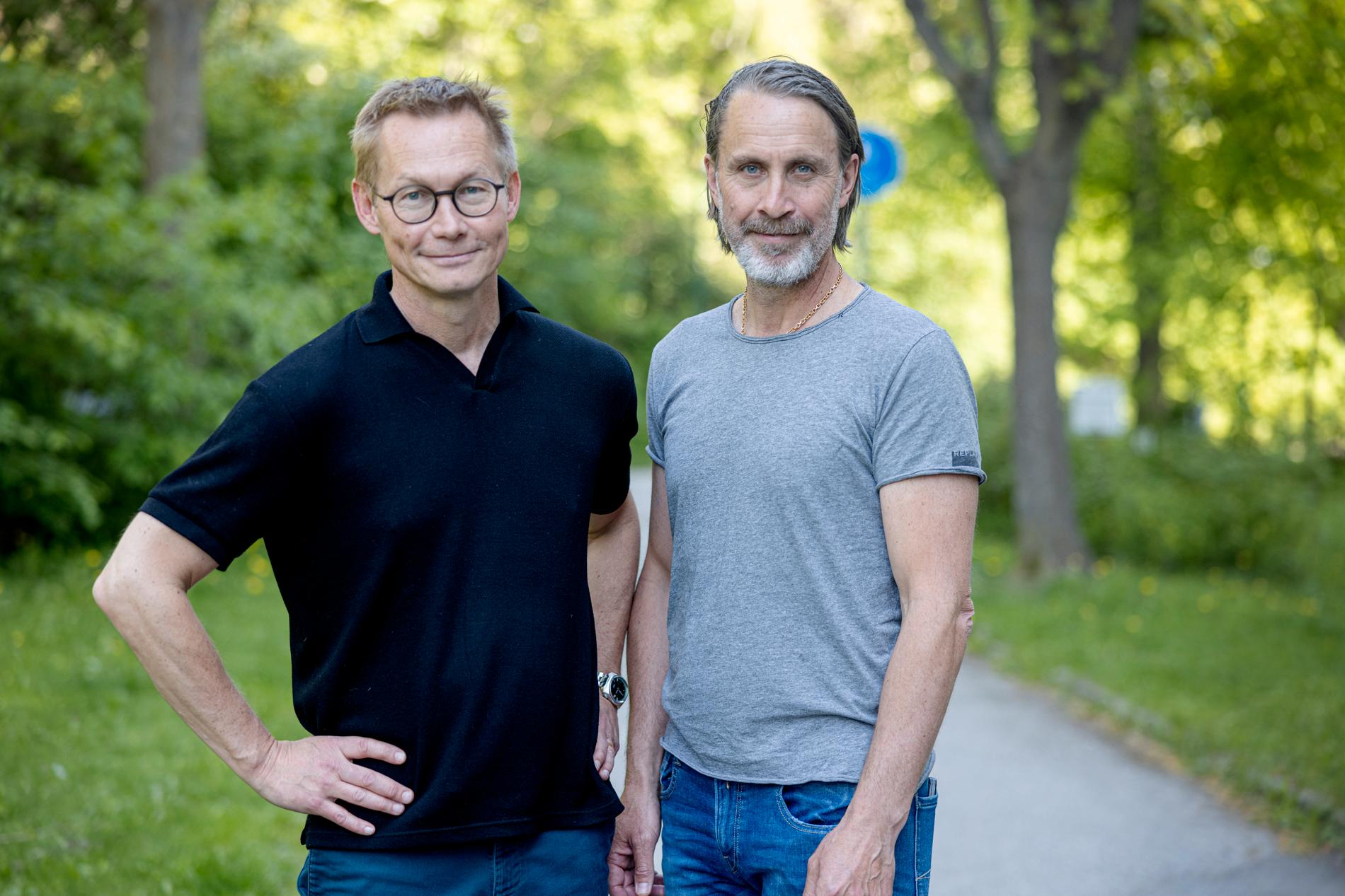 Magnus Falkhed och Niclas Hammarström. 