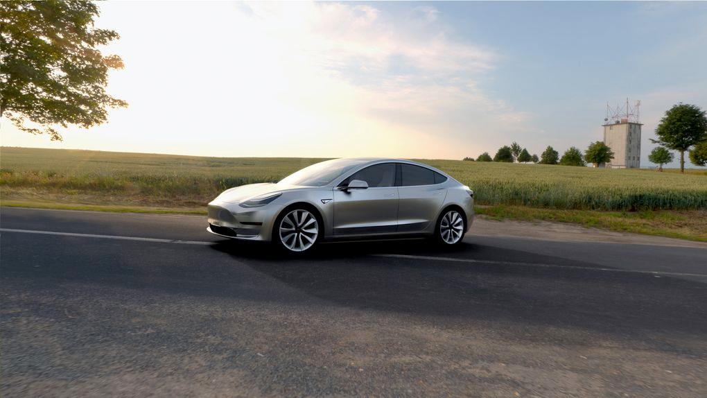 Tesla Model 3 – nuvarande ”budgetbilen” som trots att den är klar för produktion först 2017 – redan har nära 400 000 förbeställningar.