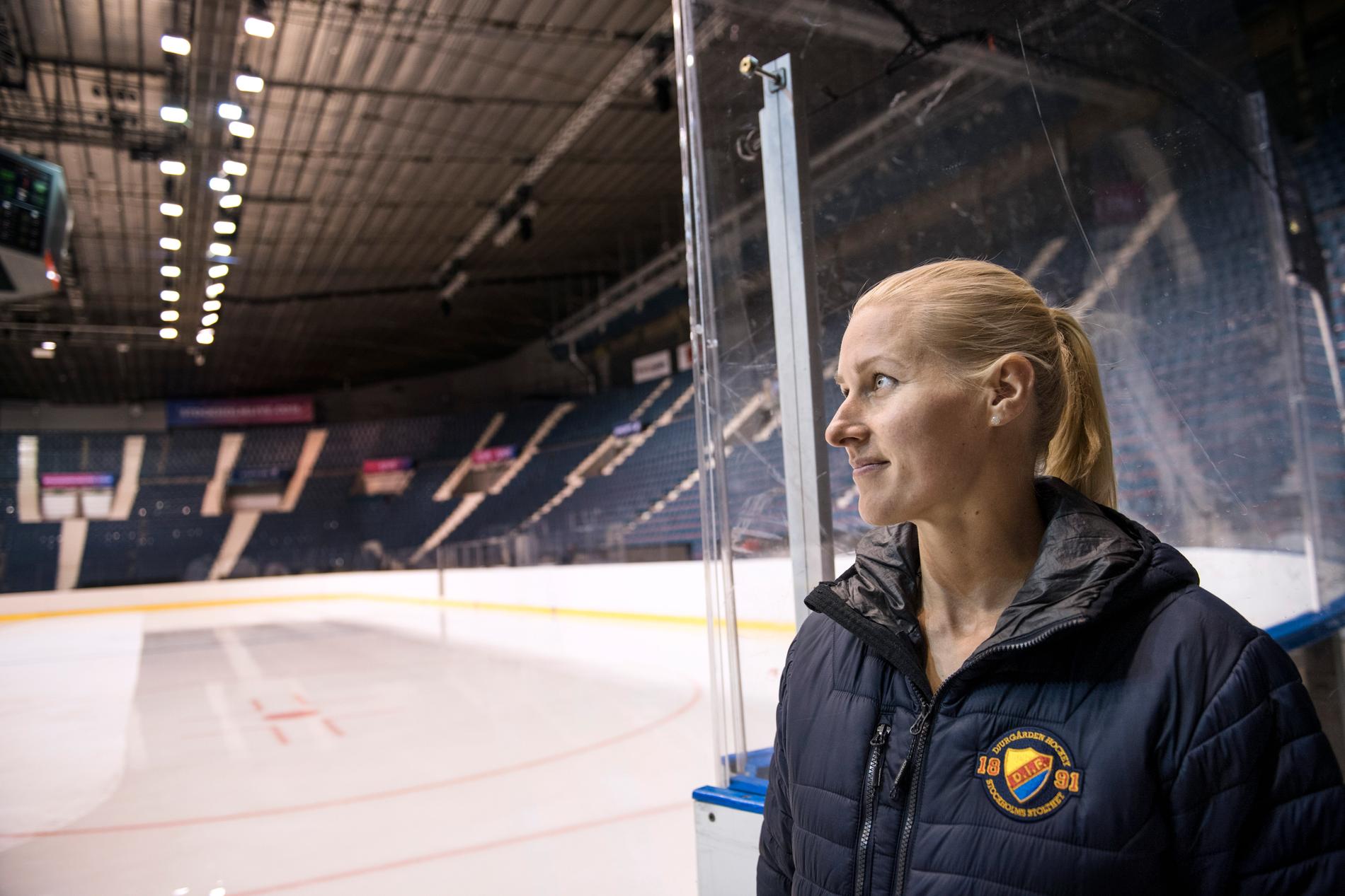 Danijela Rundqvist, verksamhetschef för Djurgården damhockey