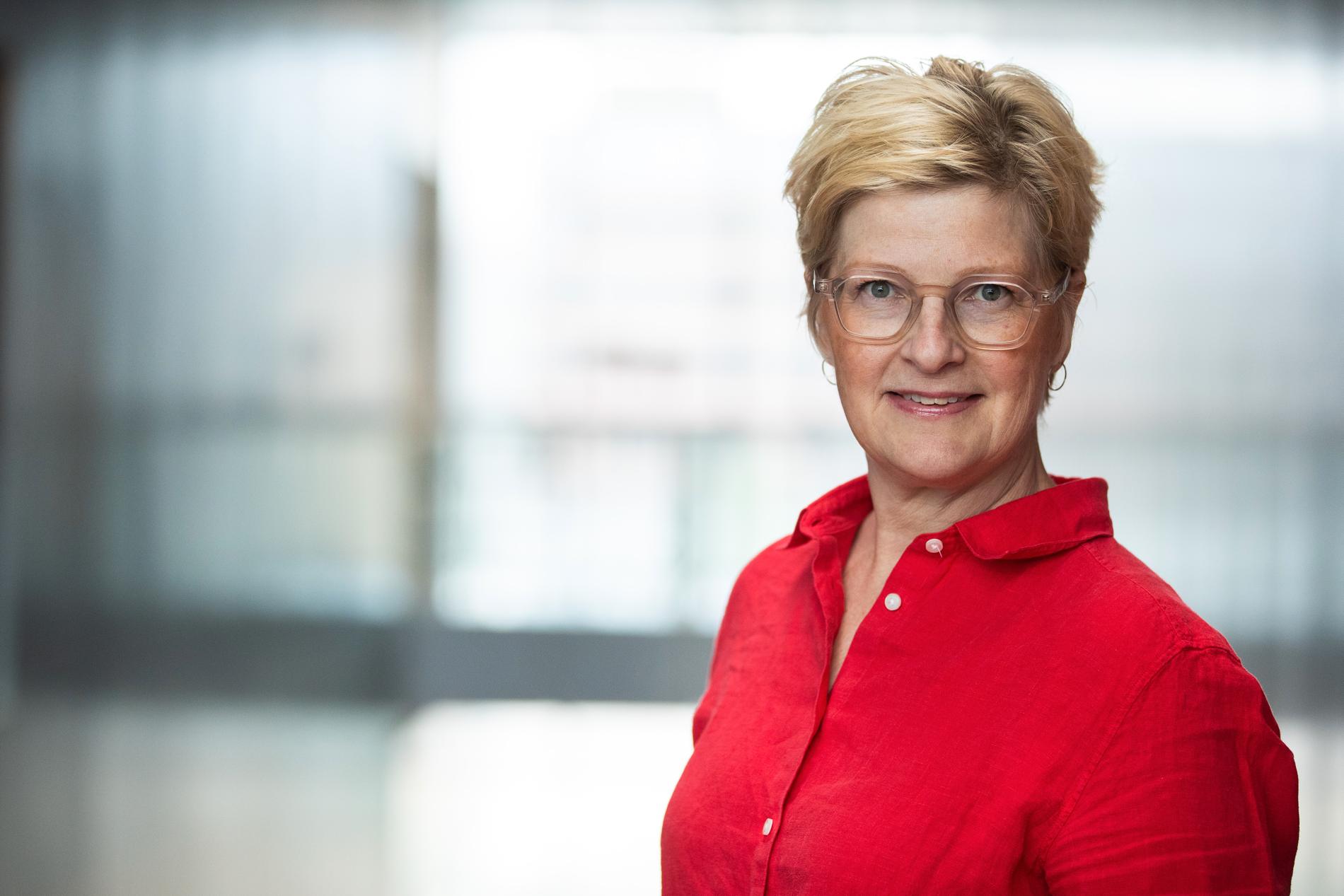 Anna Iwarsson, ordförande i Riksidrottsförbundet. 