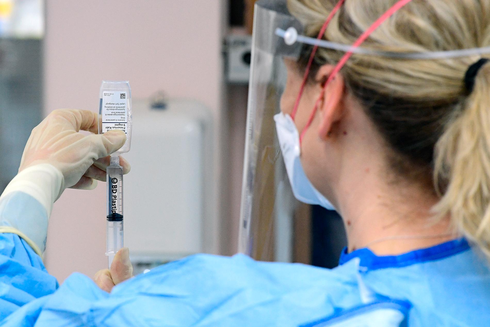  Infektionskliniken i Kalmar är rustad för att ta emot personer som smittats av coronavirus.