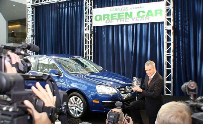 2009 års VW Jetta vann priset som ”årets gröna bil” 2008.
