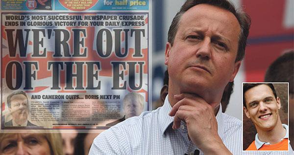 Ingen vinner på att Europa försöker straffa det brittiska folket för att de vill lämna EU. Det kommer att vara jobbigt nog för britterna ändå, skriver debattören. En som har det jobbigt är premiärminister Cameron.