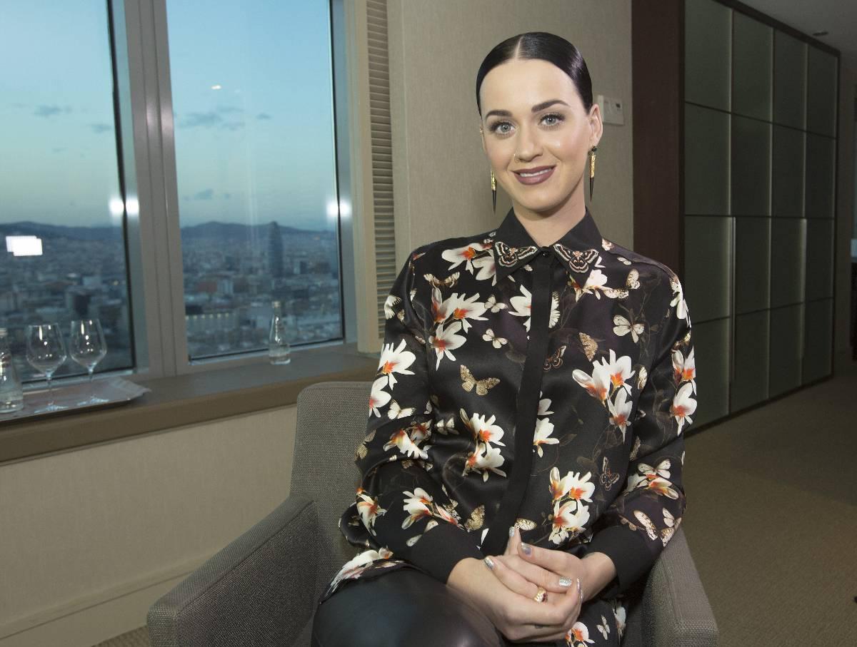Katy Perry – under en intervju med Nöjesbladet nyligen.