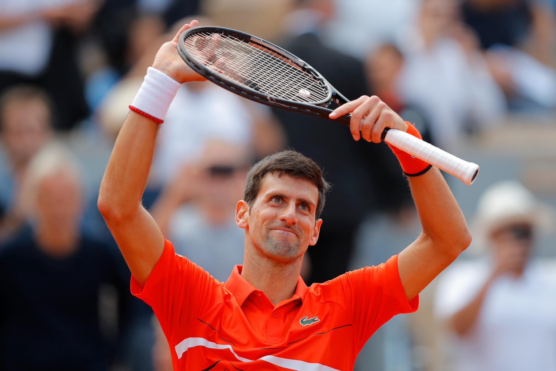 Novak Djokovic fick återigen jubla efter segern mot Alexander Zverev.