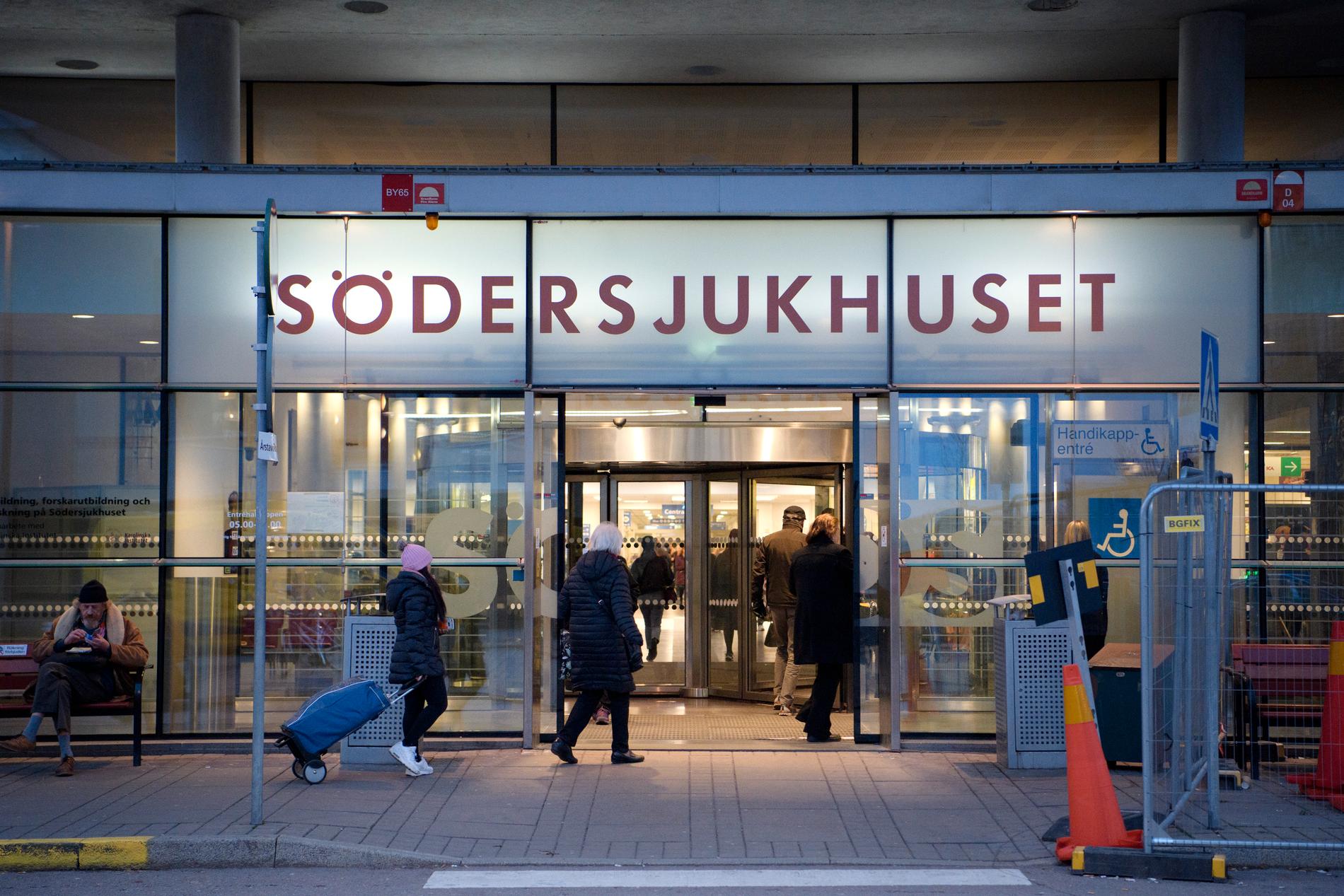 Södersjukhuset i Stockholm.