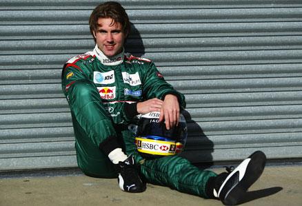2004 var Björn Wirdheim testförare för Jaguar i formel 1.
