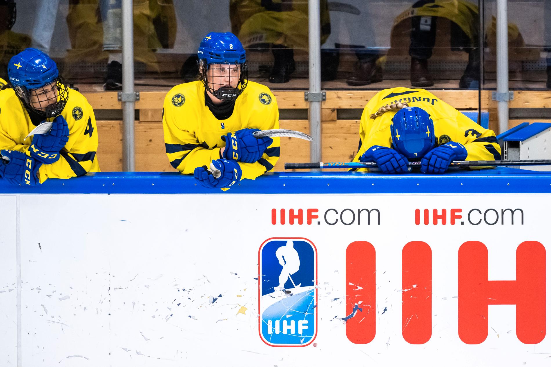 Sverige åkte på en storförlust i finalen mot Kanada.
