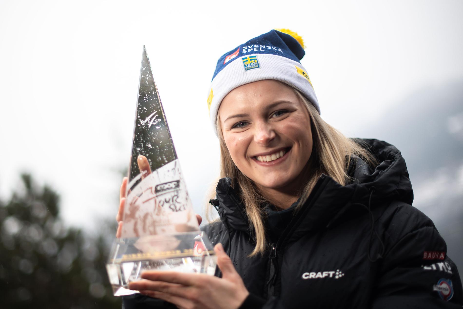 Frida Karlsson vann tour de ski 2023