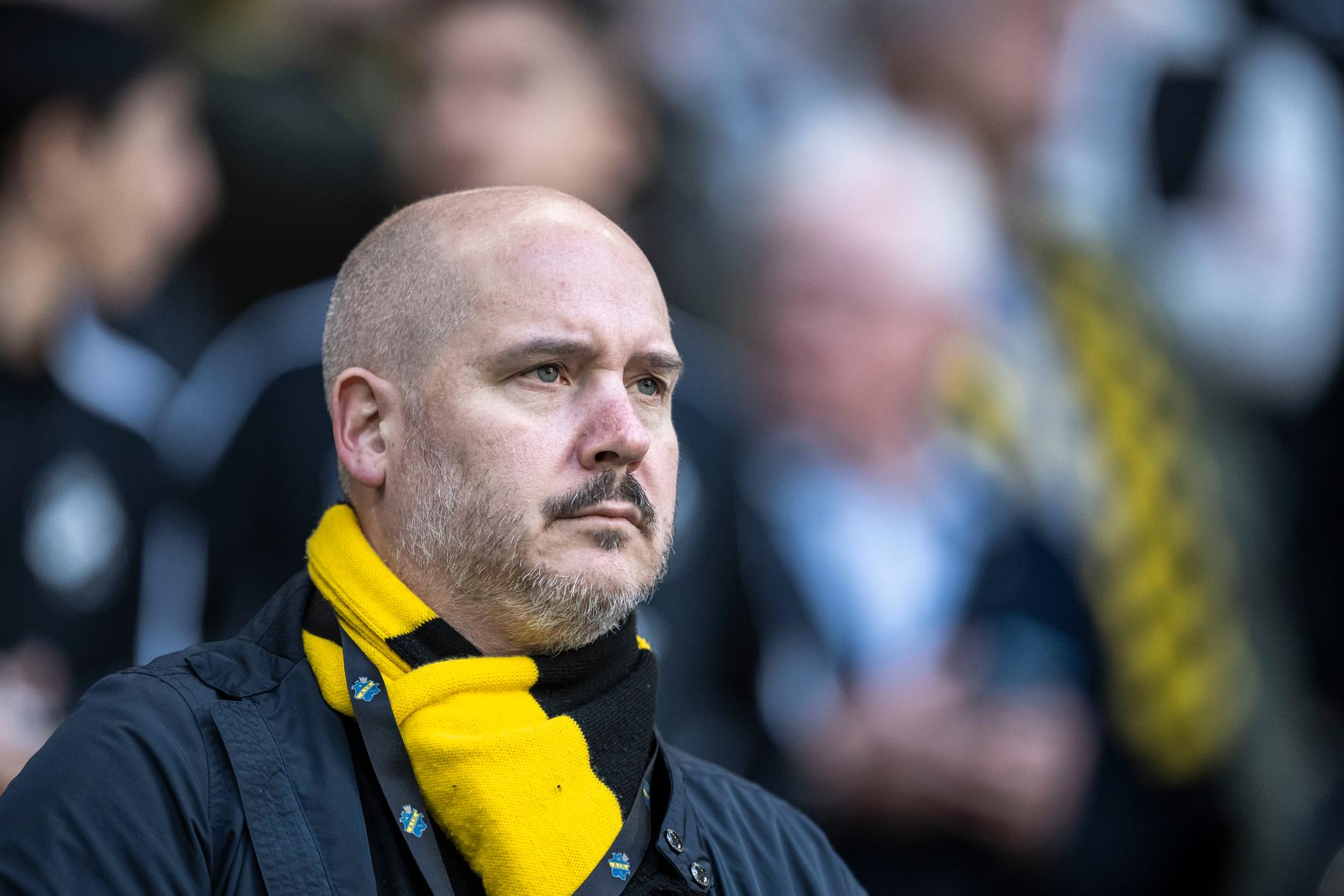 AIK:s klubbdirektör Fredrik Söderberg