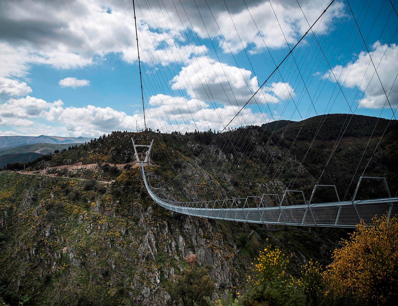 I dag öppnades bron 516 Arouca i norra Portugal officiellt.