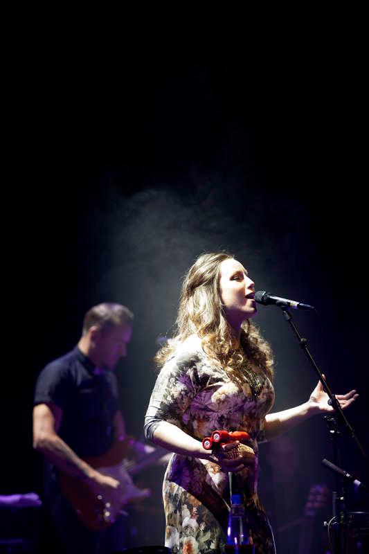 Lisa Nilsson spelade i Luleå i söndags.