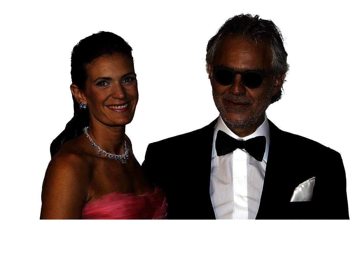 Veronica Berti och ­Andrea ­Bocelli.