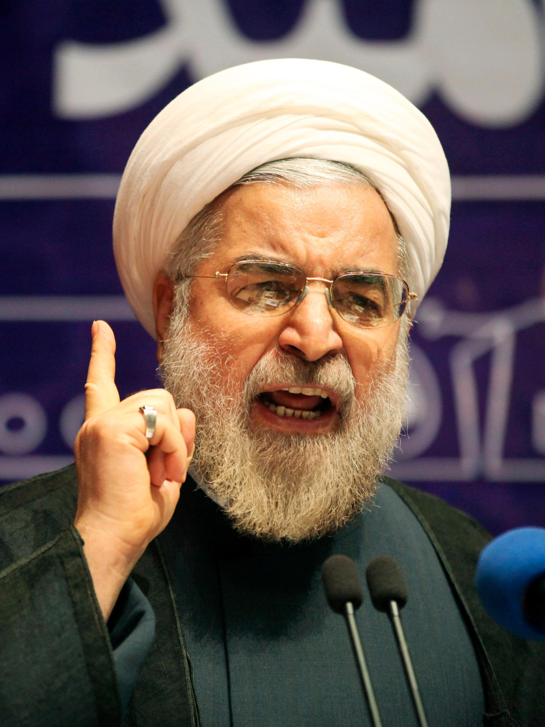 Hassan Rouhani, president i Iran.