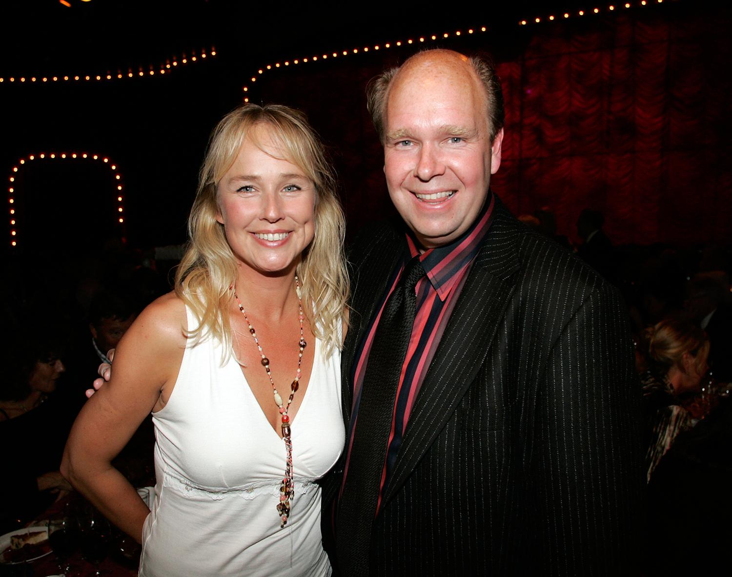 Christina och Lasse Kronér under en premiär för Lasses krogshow ”Show me Vegas” på Rondo i Göteborg 2005.