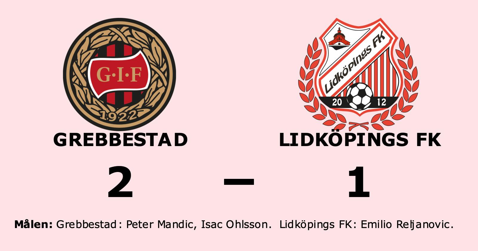 Seger för Grebbestad mot Lidköpings FK efter sent avgörande