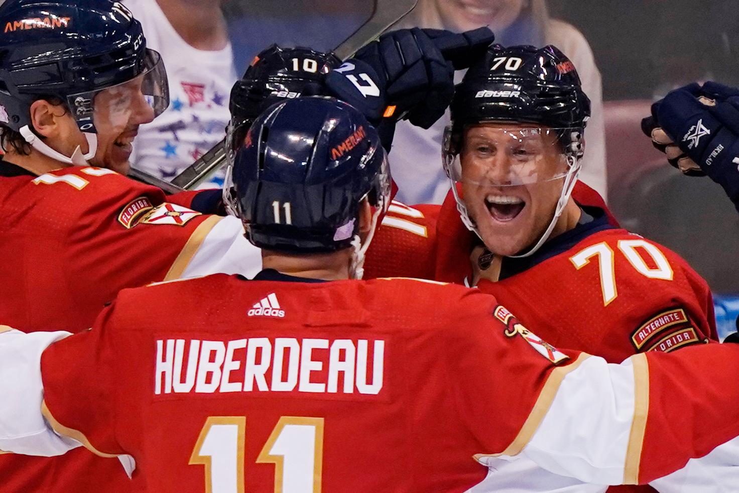 Patric Hörnqvist, till höger, har en god chans att vinna Stanley Cup igen. Den här gången med grundseriesuveränerna Florida Panthers.