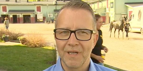 Anders Malmrot, sportchef på Solvalla. 