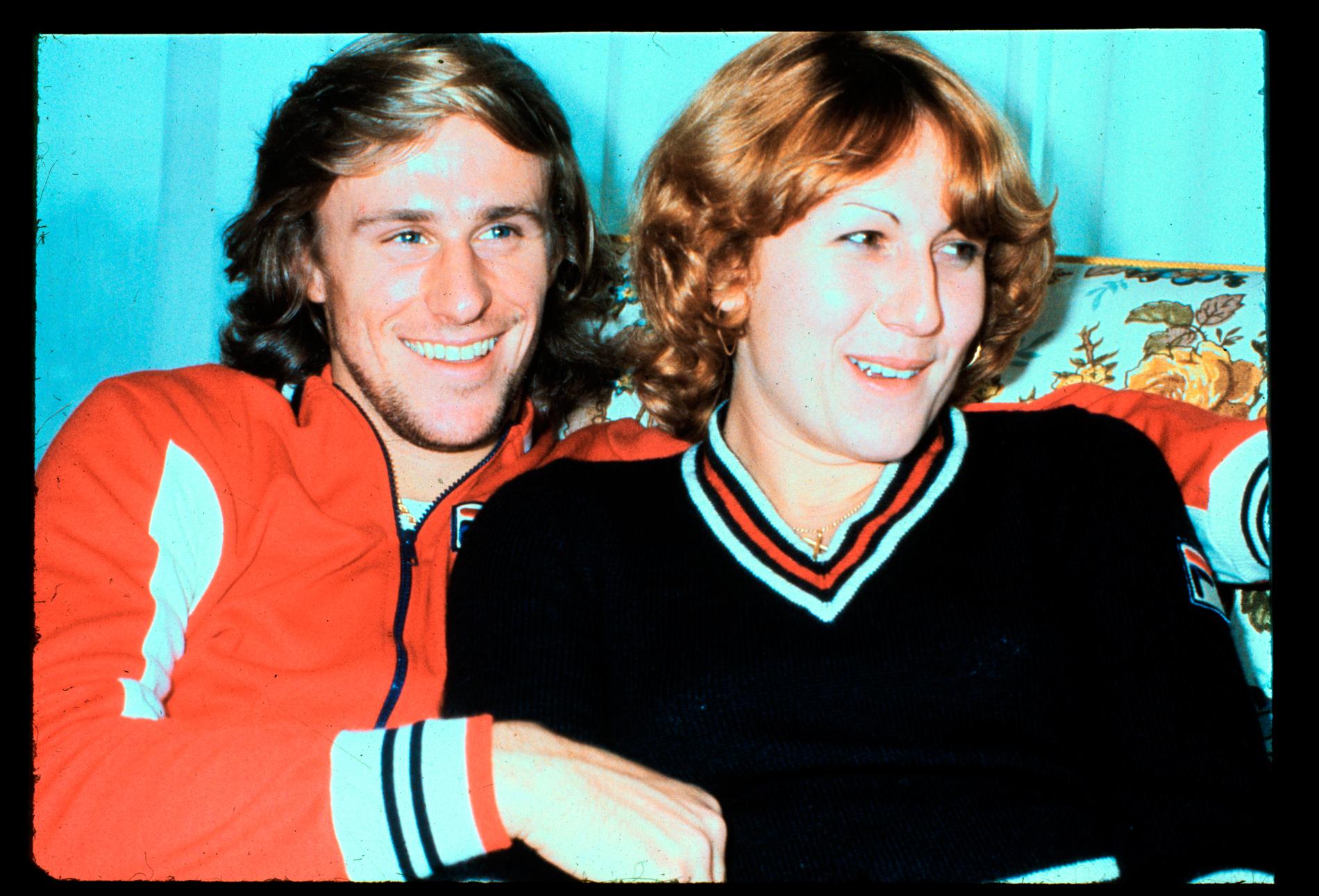 Riktiga Björn och Mariana 1974.