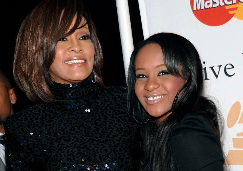 Whitney Houston och Bobbi Kristina Brown.