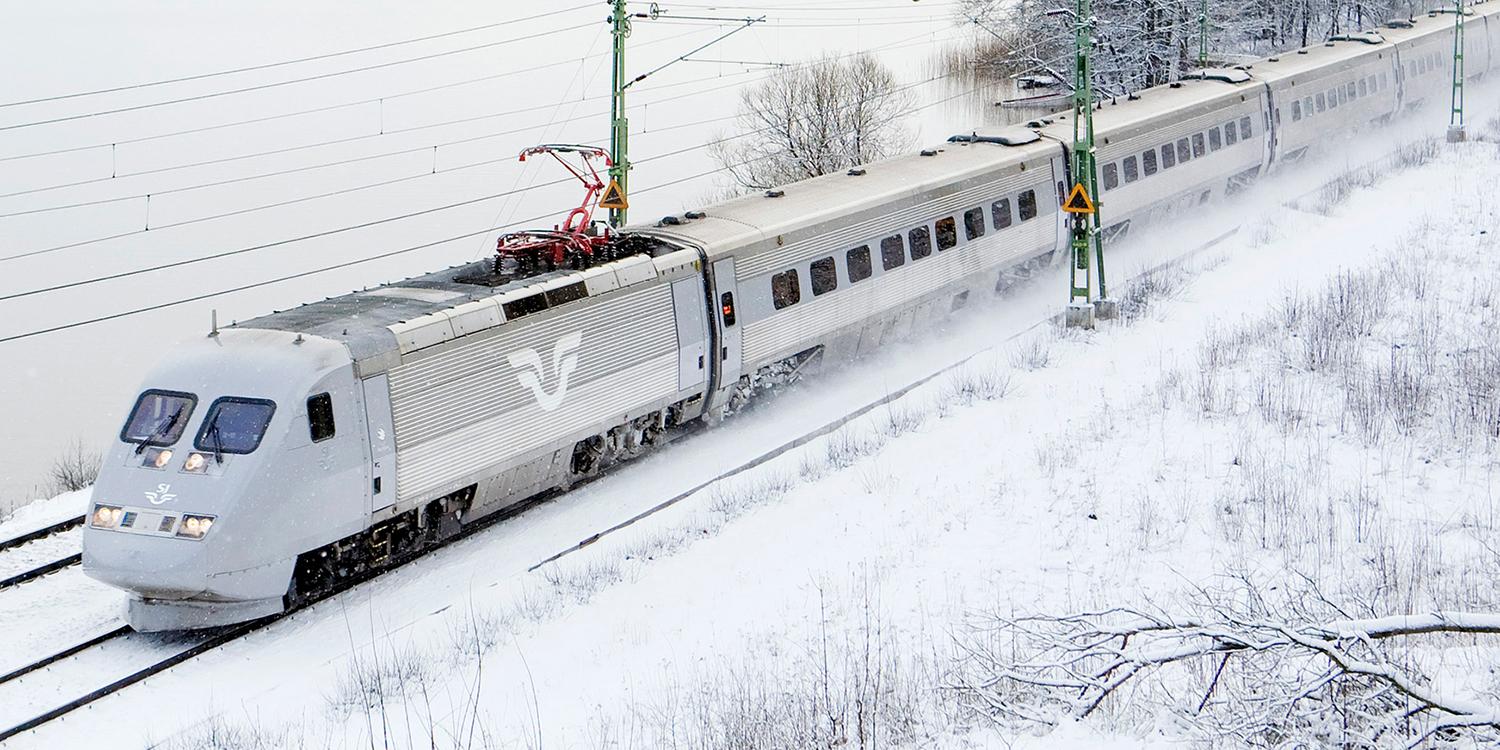 Inga tåg till och från Linköping