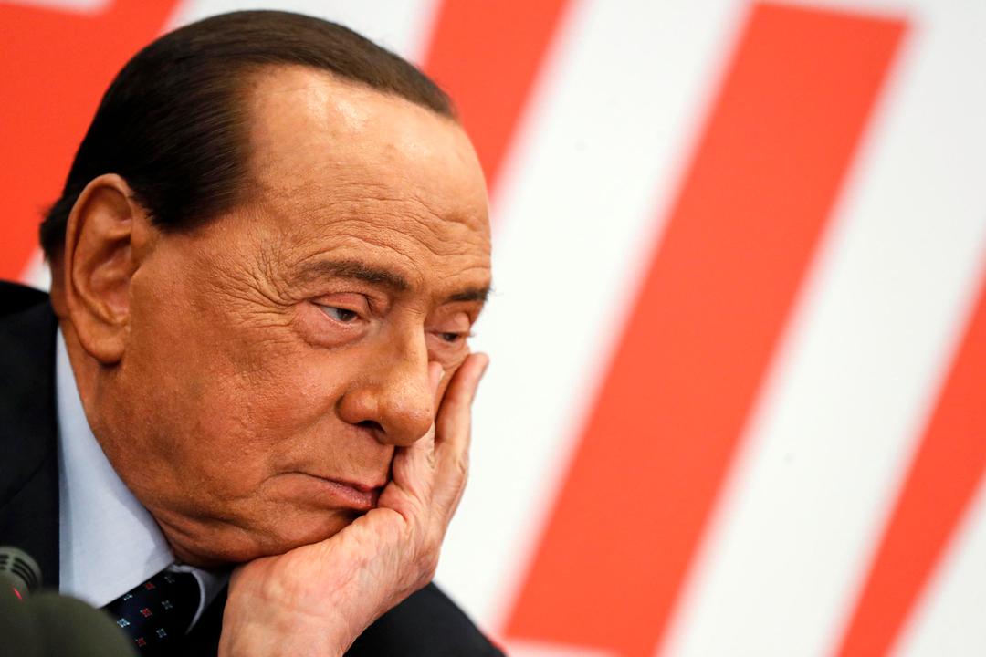 Italiens tidigare premiärminister Silvio Berlusconi. 