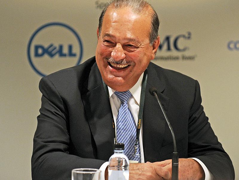 Carlos Slim har miljarder skäl att dra på smilbanden.