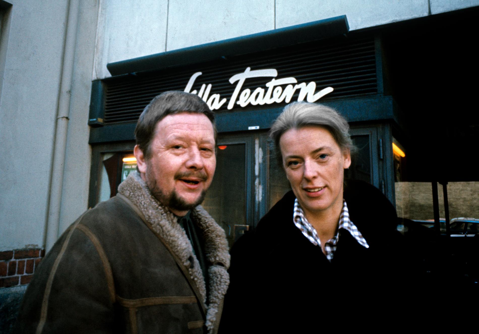 Lasse Pöysti och Birgitta Ulfsson.