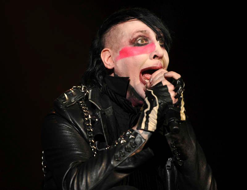 Marilyn Manson i Berlin den 2/6. På grund av fotoförbud kan inte Nöjesbladet publicera bilder från Metaltown.