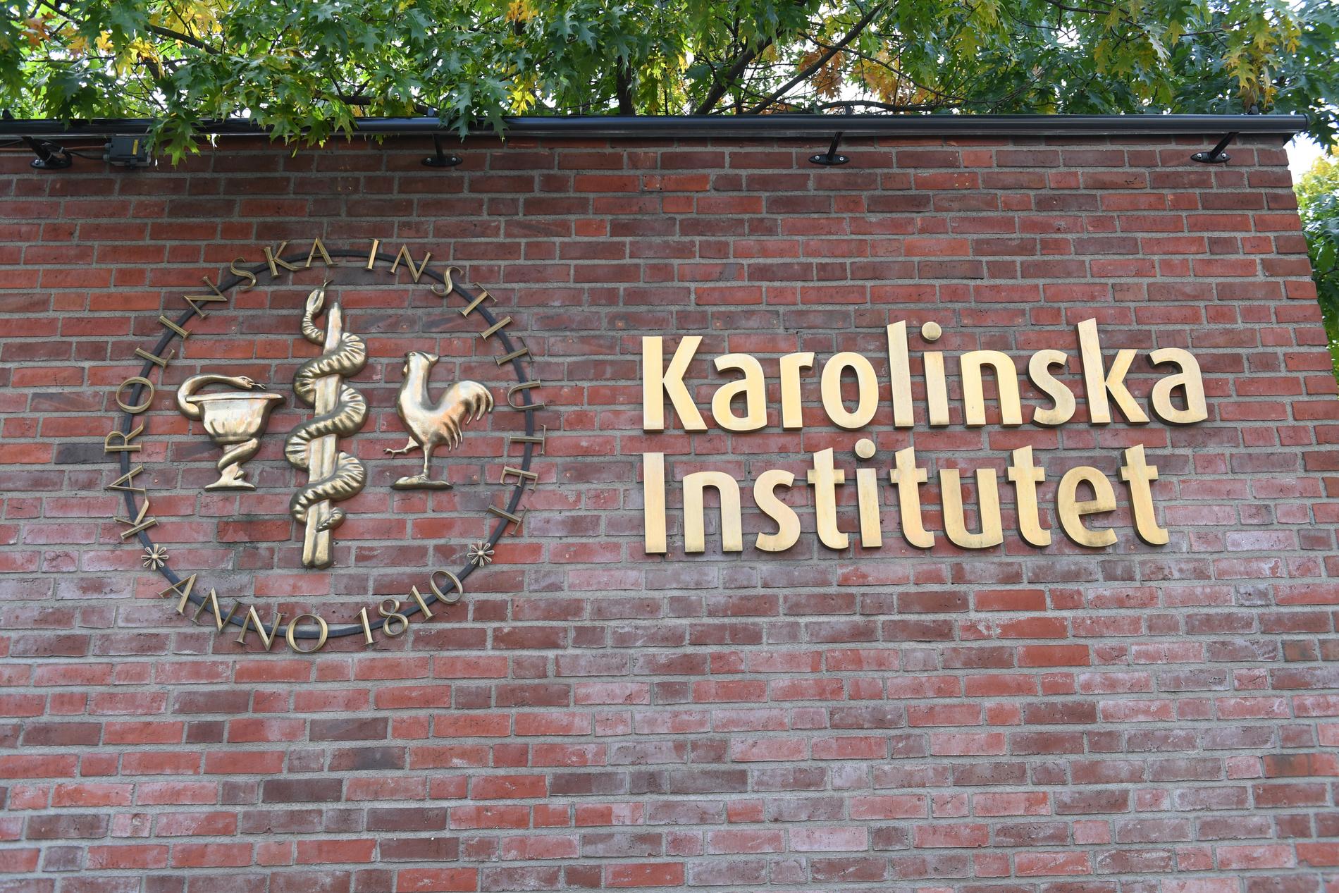 Entrén till Karolinska institutet i Solna. Arkivbild.