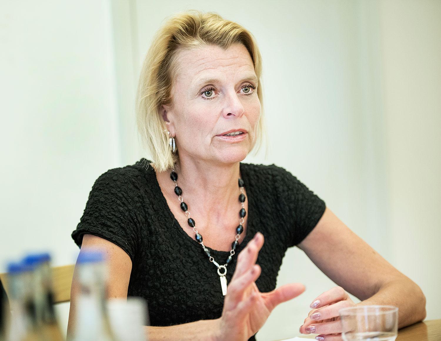Barn-, äldre- och jämställdhetsminister Åsa Regnér (S).
