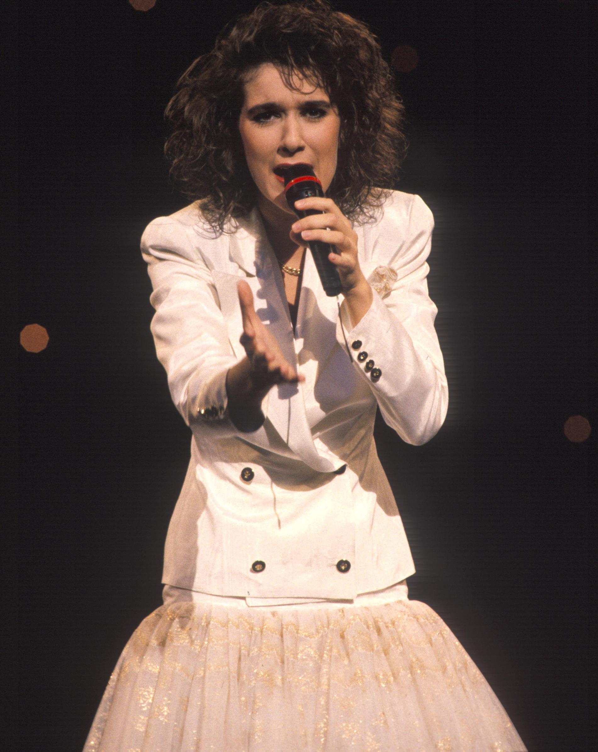 Celine Dion tävlade för Schweiz 1988.