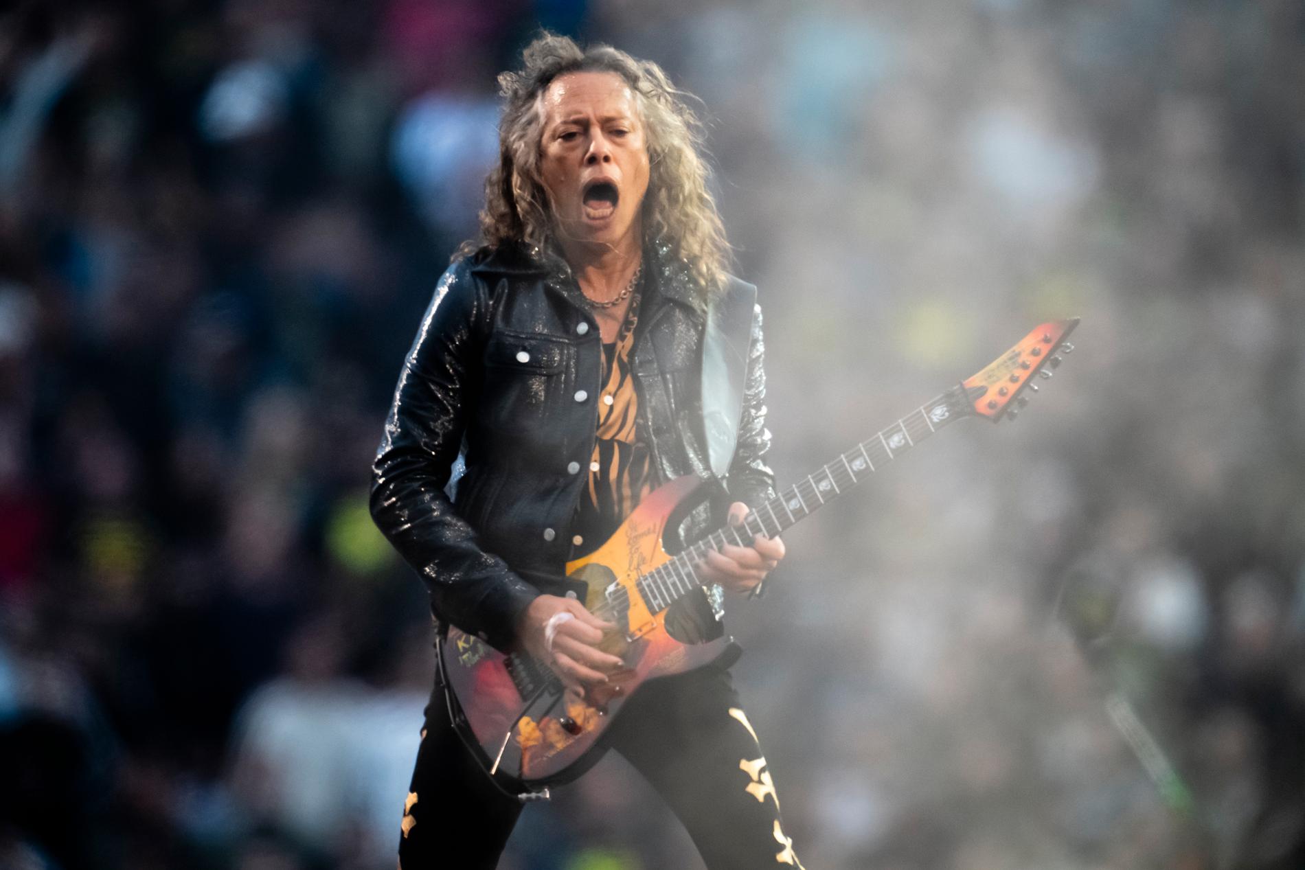 I april i år var det 40 år sedan Kirk Hammett gjorde sin första spelning med Metallica. Det har blivit några till sedan dess.