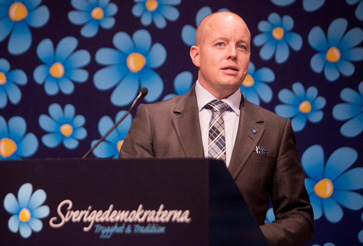 Björn Söder, talman i riksdagen.