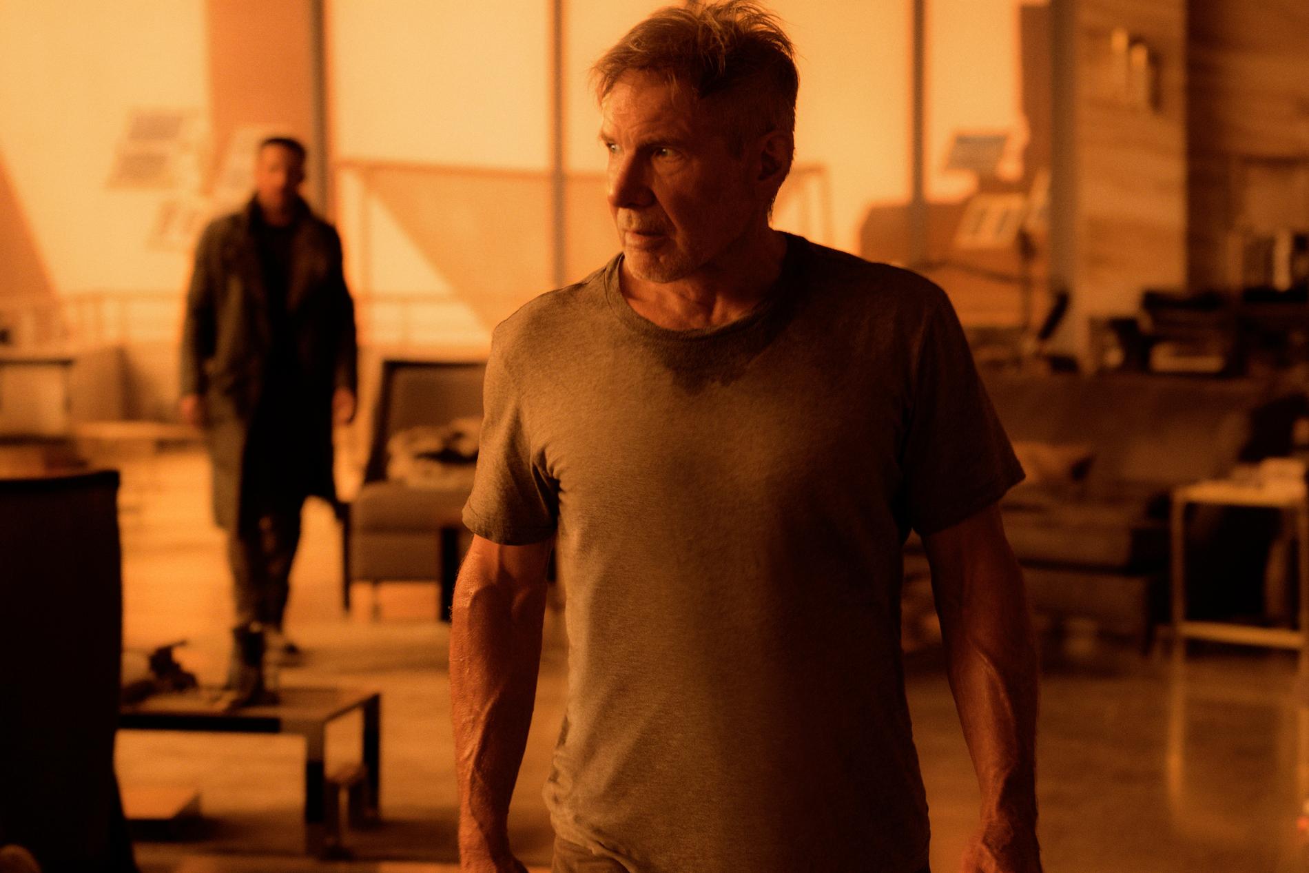 Harrison Ford i nya ”Blade runner” där färgen gul kommer ha en viktig innerbörd.