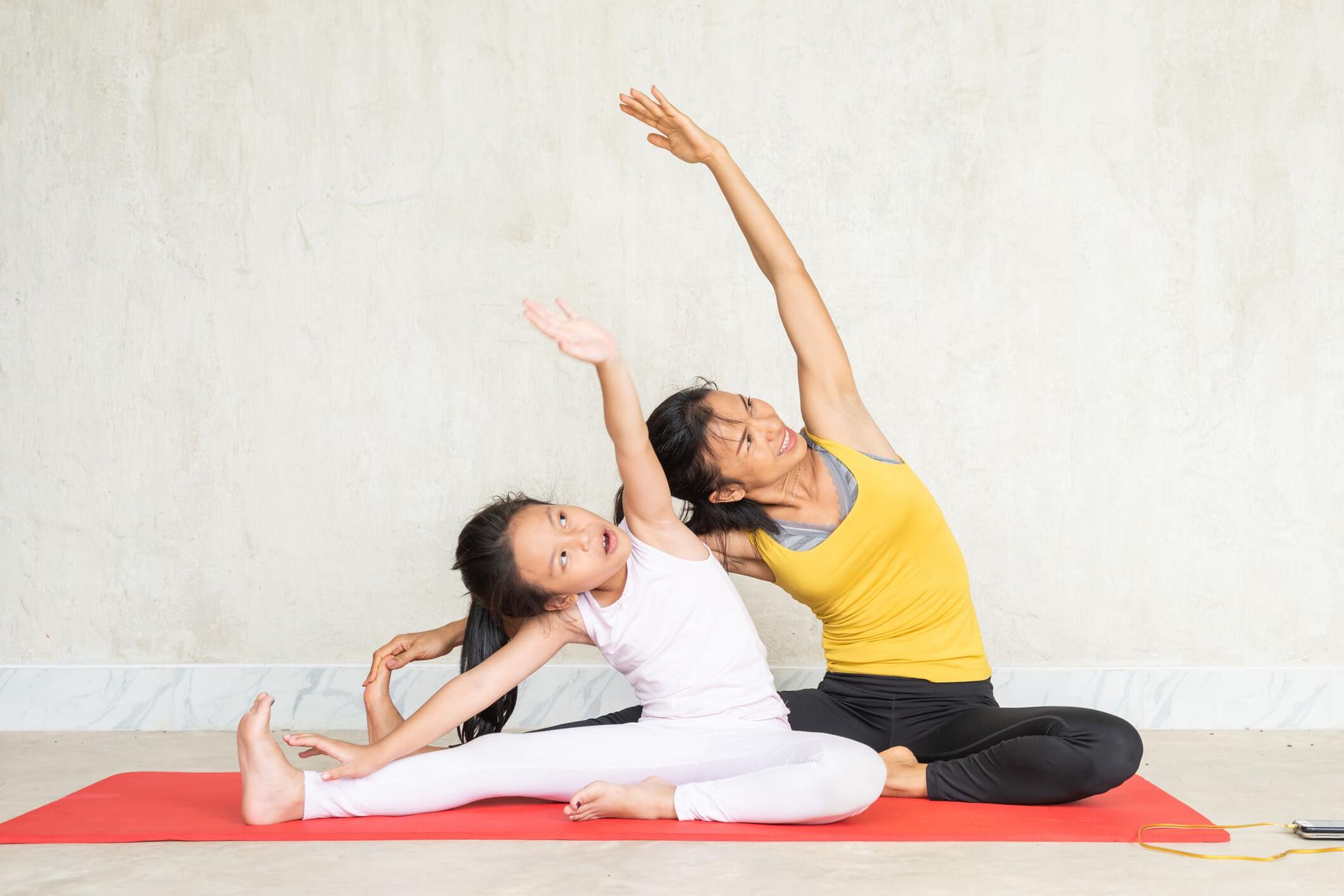 Yoga är en härlig träningsform.