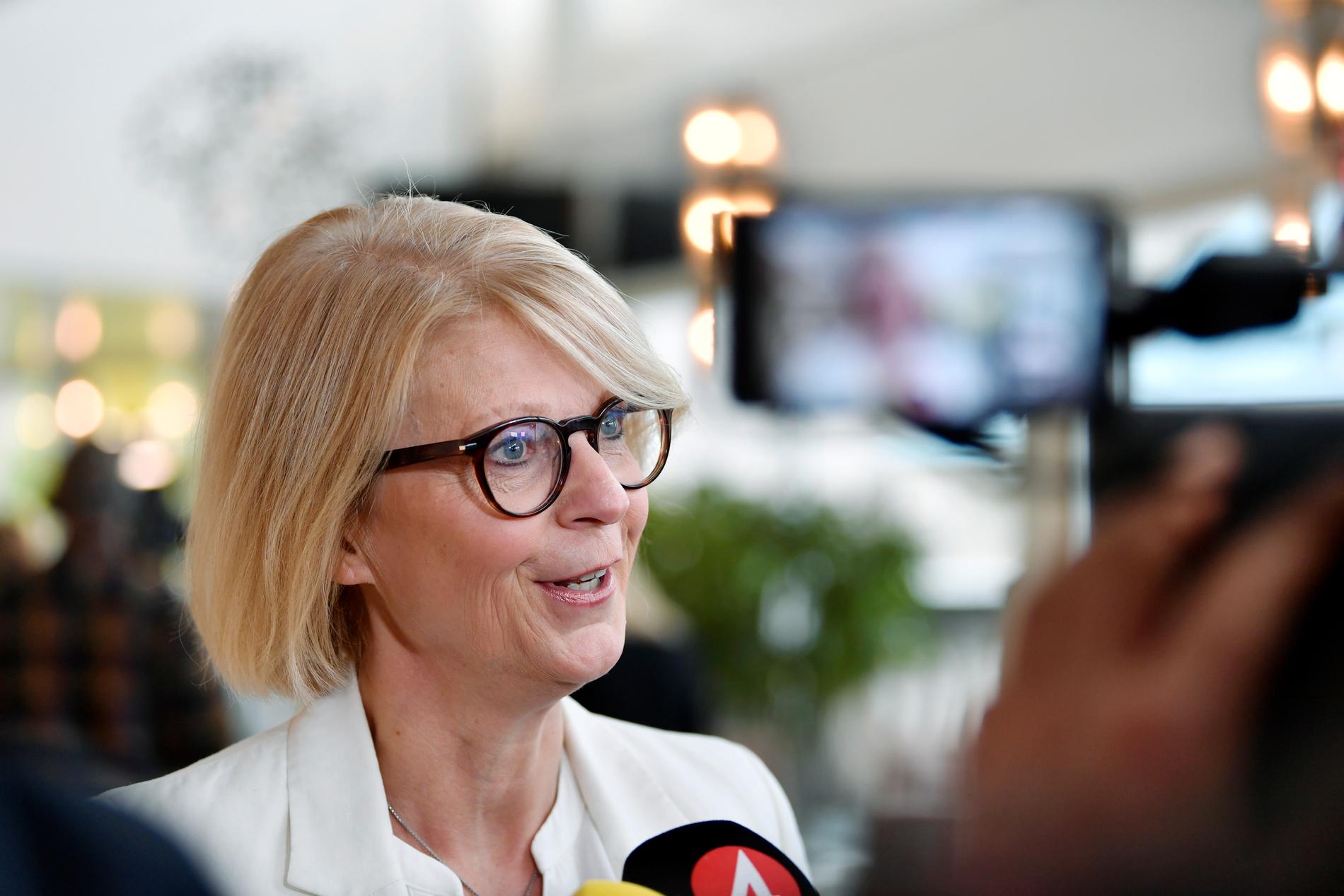 Moderaternas ekonomiskpolitiska talesperson Elisabeth Svantesson är överens med Kristdemokraterna och Sverigedemokraterna om ett alternativ som kan hota regeringens budget.