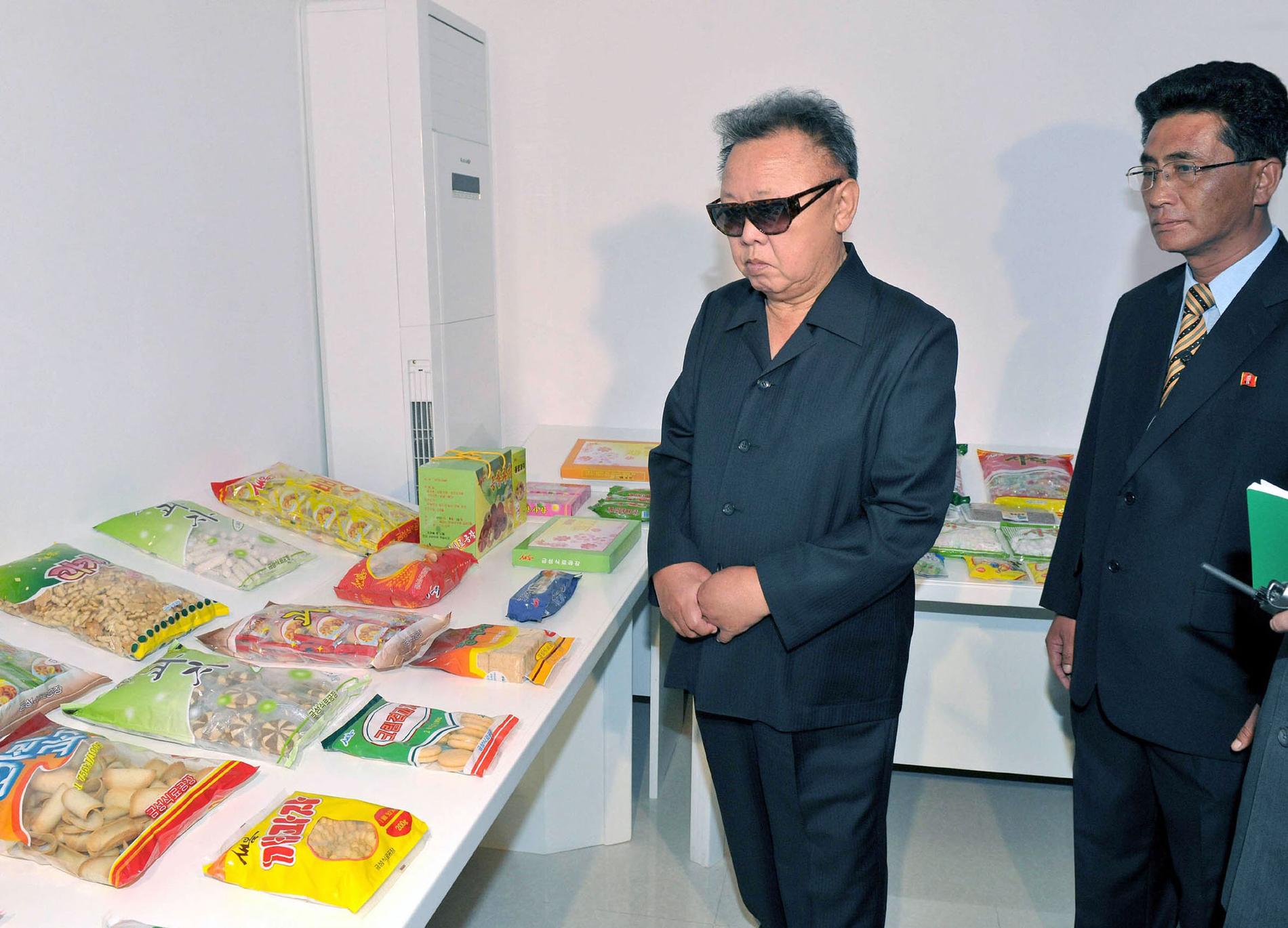 Nordkoreas förre ledare Kim Jong-Il.
