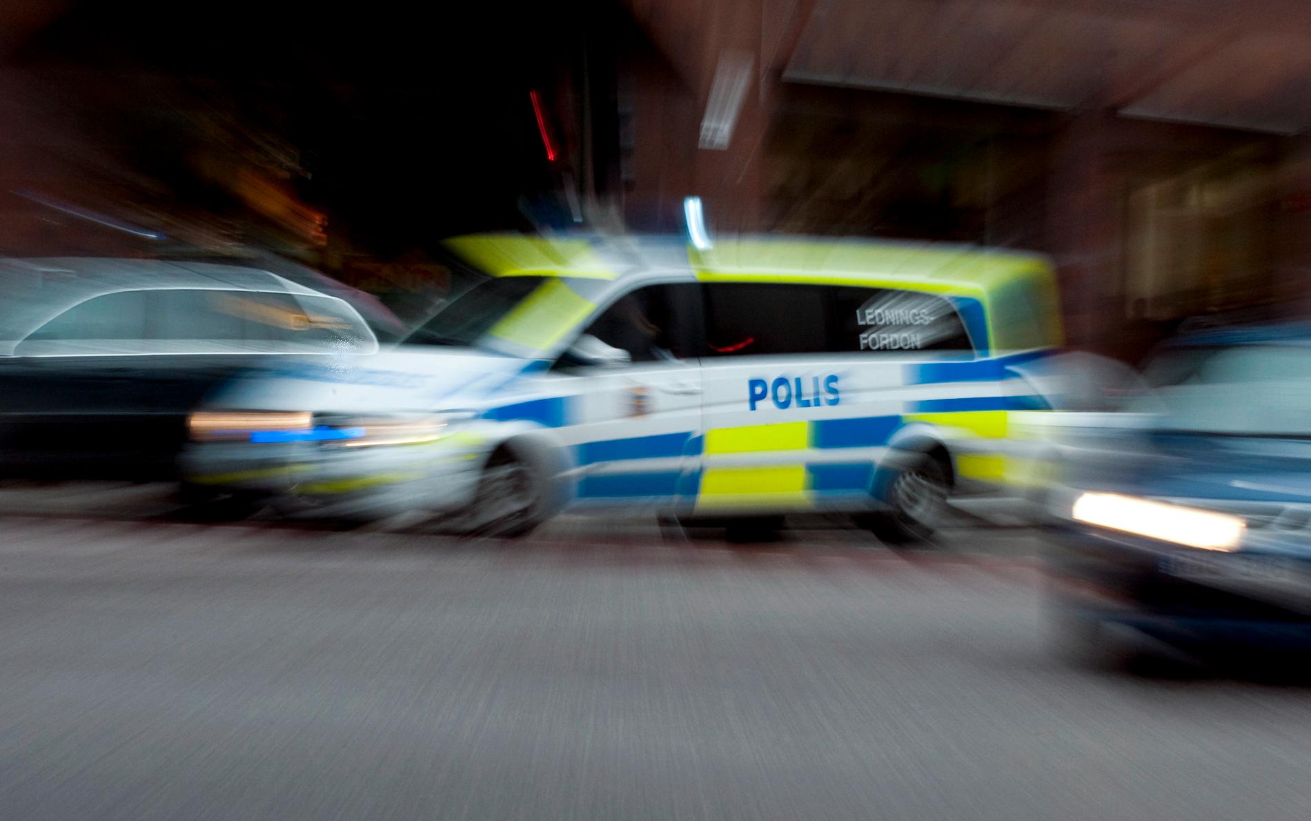 Polisen jagade en misstänkt rattfyllerist i Östersund. Arkivbild.