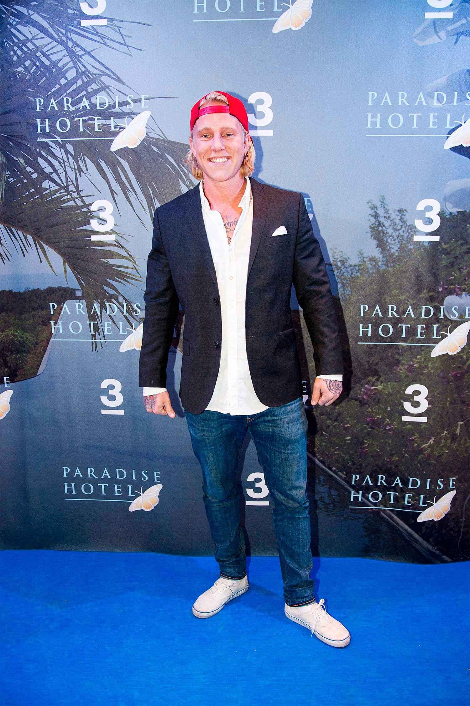 Jesper Johansson under ”Paradise hotel”-tiden.