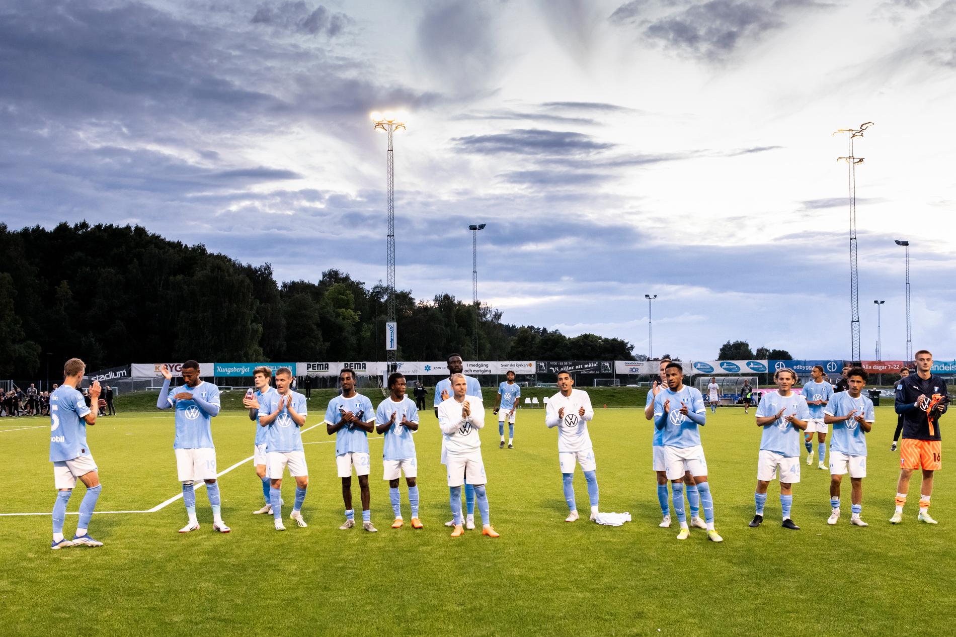Malmö FF bann mot Smedby AIS.